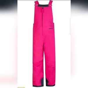 Arctix Kid's Insulated Snow Bib Overalls Pink Size 4T
